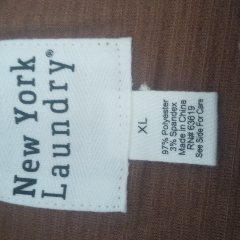 New York Laundry Women's Ribbed Cowl Neck Tunic Sweater Size XL - Picture 2 of 8